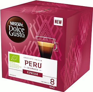 Nescafe Dolce Gusto Peru Espresso Coffee Pods 84g