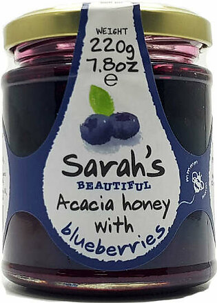 Mileeven Sarah's Acacia Honey With Blueberries 250g