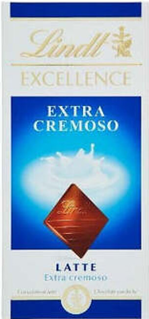 Lindt Excellence Extra Creamy Milk Chocolate 100g