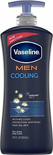 Vaseline Men Cooling Heal & Dry Skin Body Lotion 600ml