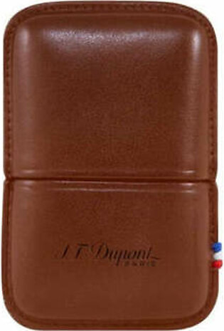St Dupont Line 2 Lighter Case, Brown (183071)