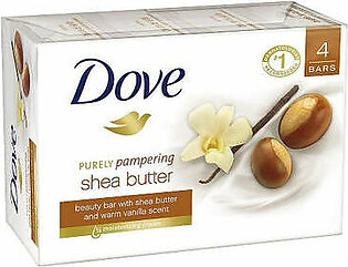 Dove Shea Butter Soaps 4x100g