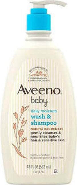 Aveeno Baby Wash And Shampoo 236ml