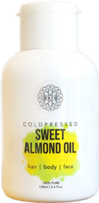 Aura Sweet Almond Oil Body, Face & Hair 80ml