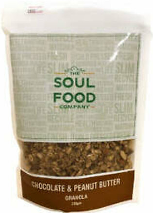 The Soul Food Chocolate & Peanut Butter Granola 300g