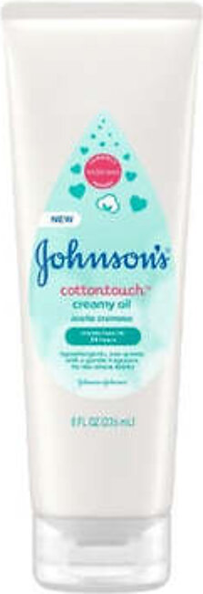 Johnson's Baby Cotton Touch Creamy Oil 236ml