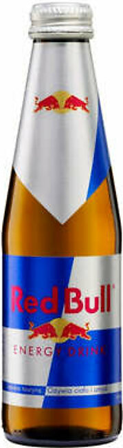 Red Bull Energy Drink Glass Bottle 250ml