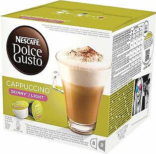 Nescafe Dolce GustoCappucicino Skinny Unsweetend Coffee Pods 161.6g