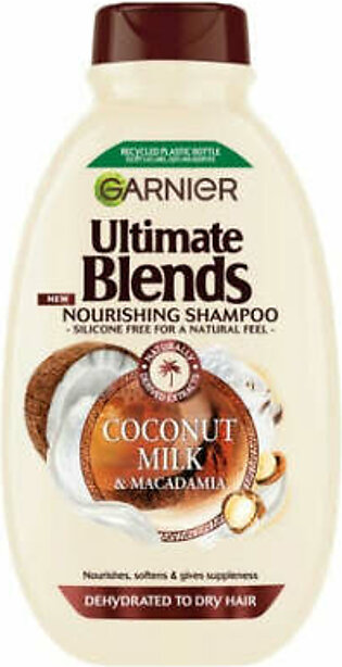 Garnier Ultimate Blend Coconut Milk & Macadamia Shampoo 400ml