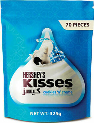 Hersheys Kisses Cookies N Cream 325g