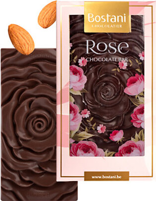Bostani Rose Dark Chocolate Bar 100g