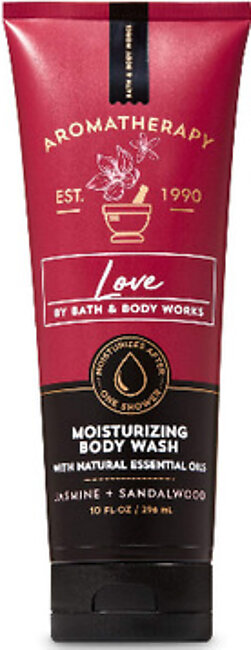 Bath & Body Works Aromatherapy Jasmine + Sandalwood Moisturising Body Wash 296ml