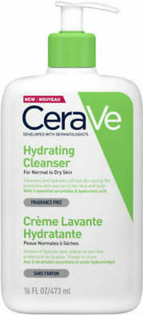 CeraVe Hydrating Cleanser Normal To Dry Skin 473ml
