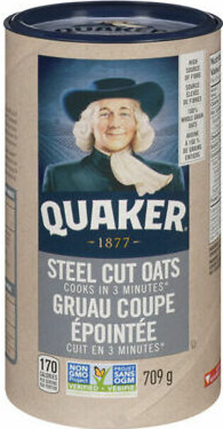Quaker Steel Cut Oats 709g