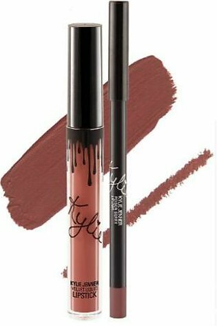 KYLIE Velvet Liquid Lipstick & Lip Liner Poison Berry