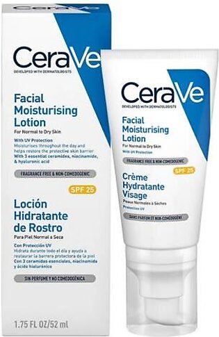 Cerave Facial Moisturising Lotion AM SPF25 52ml