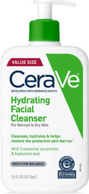 Cerave Hydrating Facial Cleanser Moisture Balance 473ml