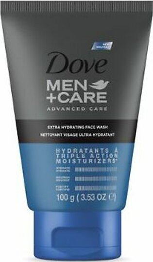 Dove Men +Care Hydrating Extra Hydrating Face Wash 100g