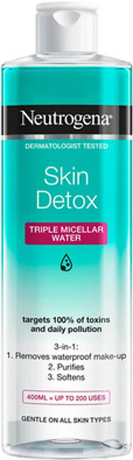 Neutrogena Skin Detox Tripple Micellar Water 400ml