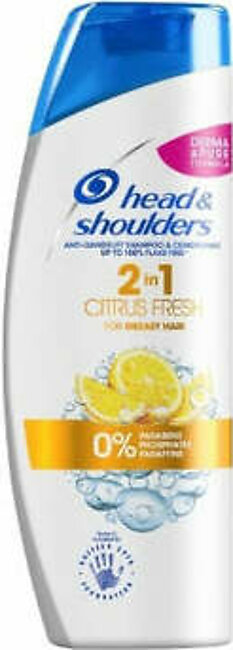 Head & Shoulders 2 in 1 Citrus Fresh Shampoo 450ml
