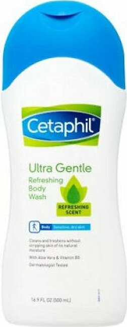 Cetaphil Ultra Gentle Refreshing Body Wash 500Ml
