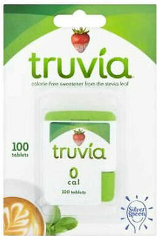 Truvia Calorie Free Sweetner From Stevia Leaf Extract 100 Tablets