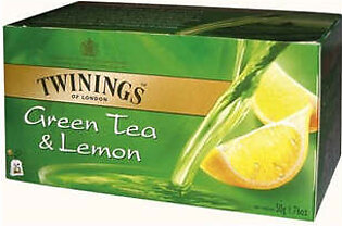 Twining Green Tea & Lemon 25 Tea Bags 50g