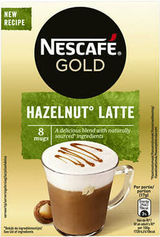 Nescafe Latte hazalnut coffee 136g