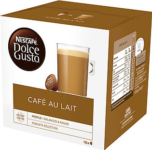 Nescafe Dolce Gusto Cafe Au Lait Coffee Pods 160g