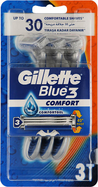 Gillette Blue 3 Razor 3 PD