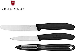 Victorinox Knife With Peeler 3 Pc Set 6.7113.31
