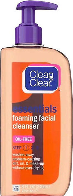 Clean & Clear Foaming Facial Cleanser 240ml