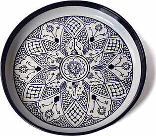 Tableware Turquoise Marrakech 16" 00007
