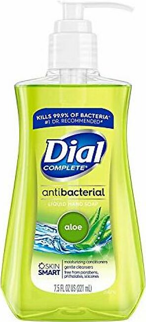 Dial Antibacterial Aloe Hand Soap 221ml