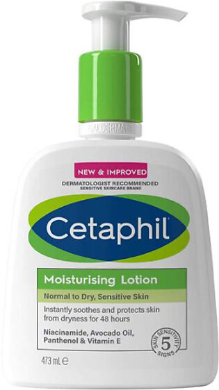 Cetaphil Moisturizing Lotion Normal to Dry Sensitive Skin 473ml