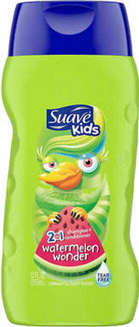 Suave Kids Water Melon 2in1 Shampoo & Conditioner 355ml