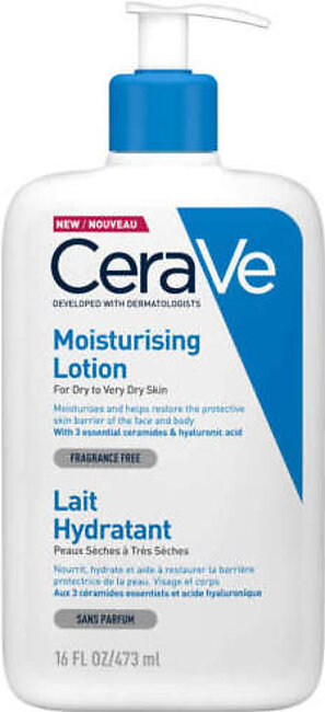 CeraVe Moisturising Lotion Dry To Very Dry Fragrance Free Lotion 473ml