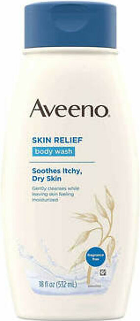 Aveeno Skin Relief Soothes Itchy Dry Skin Body Wash 532ml