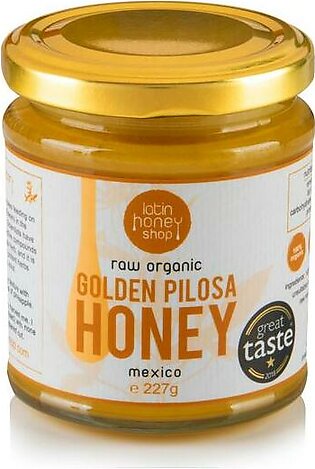 Latin Honey Shop Raw Organic Golden Pilosa Honey 227g