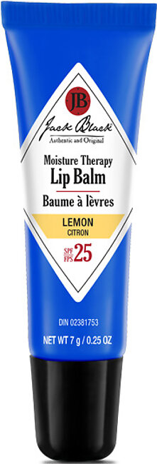 Jack Black Moisture therapy Lip Balm Lemon 7g