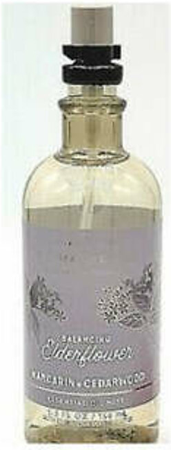 BBW Aromatherapy Balancing Elderflower Mandarin + Cedarwood Esssential Oil Mist 156m
