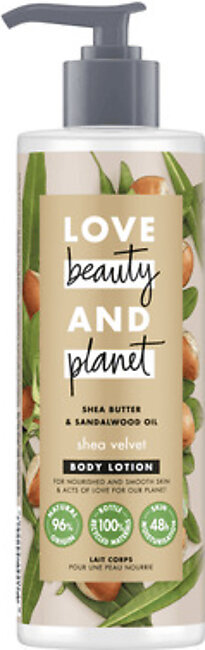 Love Beauty &Planet Shea Butter & Sandalwood Oil 400ml