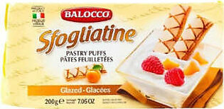 Balocco Sfogliatine Glazed Pastry Puffs 200g