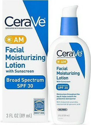 CeraVe SPF 30 AM Facial Moisturizing Lotion 89ml