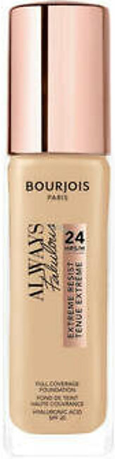 Bourjois Always Fabulous Full Coverage Foundation Vanilla 30ml