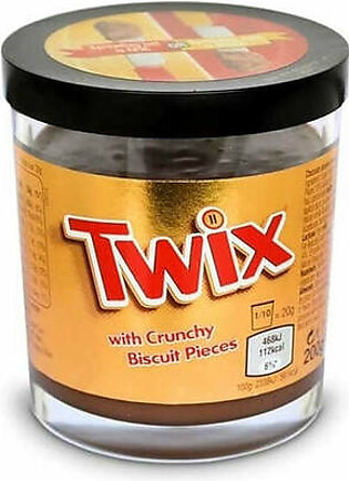 Twix Chocolate Spread With Crunchy Biscuit Pieces 200g