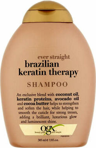 Organix Ogx Brazilian Keratin Smooth Shampoo 385ml