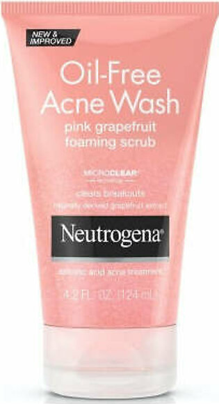 Neutrogena Oil-Free Acne wash Pink 124ml