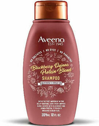 Aveeno Blackberry Quinoa Protein Blend Shampoo 354ml