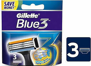 Gillette blue 3 cartridge 3s